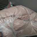MUXHOMO Queen Comforter Set, 3-Piece All-Season Bedding, Pink
Ultra Soft & Breathable, Down Alternative, Bed Set Includes 1 Lightweight Comforter (90"x90") and 2 Pillow Shams (20"x26"