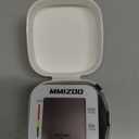 MMIZOO Wrist Blood Pressure Monitor Bp Monitor Large LCD Display Blood Pressure Machine Adjustable Wrist Cuff 5.31-7.68 inch Automatic 99x2 Sets Memory with Carrying Case for Home Use (W1681) (White)