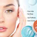 2 x Under Eye Patches 30 Pairs Hydrating Gel Masks with Collagen, Retinol & Albizia Bark | Helps Reduce Fine Lines, Wrinkles, Dark Circles, Puffiness & Eye Bags