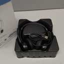 TECKNET Wireless Headset, Bluetooth Headset with Noise Cancelling Microphone - Rechargeable Bluetooth V5.2 Headphones, 50H Playtime & Mic Mute, On Ear Headphones for Trucker/Remote Work/Call Center (Deep Black)