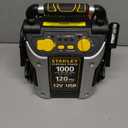 STANLEY J5C09 JUMPiT Portable Power Station Jump Starter: 1000 Peak/500 Instant Amps, 120 PSI Air Compressor, USB Port, Battery Clamps