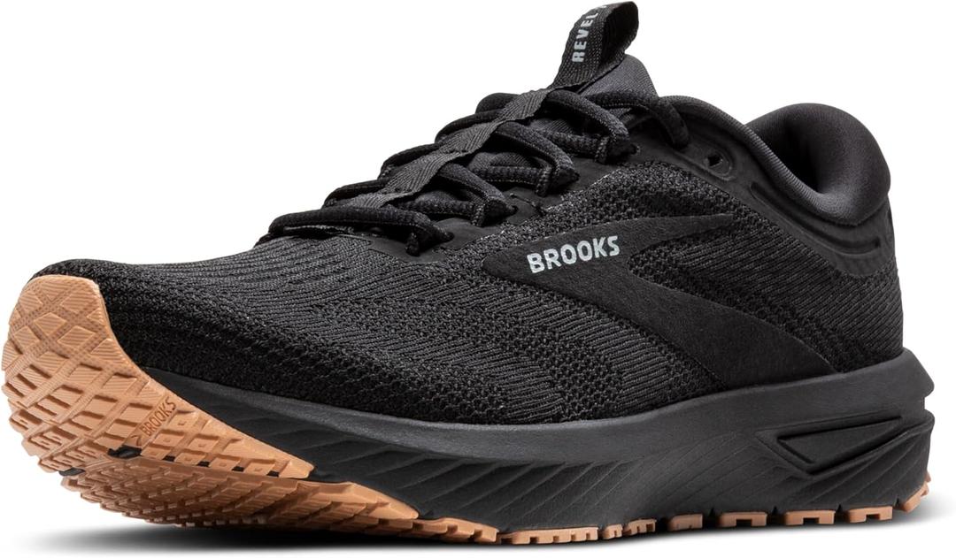 Brooks Women's Revel 7 Neutral Running Shoe (Black/7)