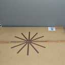 2436 Black Bathroom Mirrors for Over Sink - Rectangular Wall Mirror with Rounded Corners & Metal Frame, Tempered-Glass Entryway Wall Decor for Bedroom, Living Room, Vanity, Horizontal/Vertical