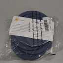 Replacement Lids for Pyrex 7200-PC 2 Cup, Silicone Round Storage Cover Lid for Anchor Hocking Glass Bowl 4 Pack with Date Mark Dark Blue