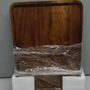 Large Serving Platters Wooden Charcuterie Boards for Party Food Dish Rectangle Acacia Wood Trays Home Decor Cheese Board Snack Appetizer Plates Rectangular Kitchen Dinner Platter Cookie Dessert Tray (14" x 10")