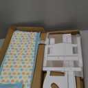 Melissa & Doug Mine to Love Wooden Play Cradle for Dolls, Stuffed Animals - White