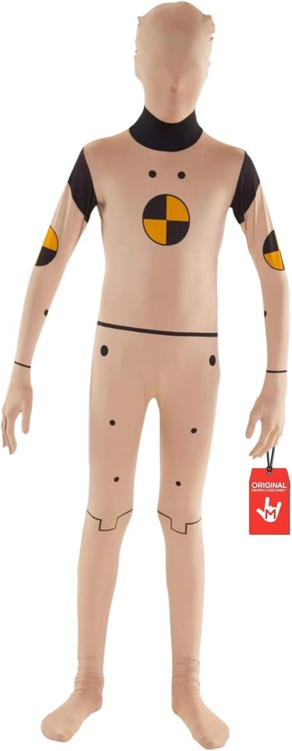 Morphsuits Crash Test Dummy Kids, Morph Suits for Kids, Boys Morph Suit Costume (Medium)
