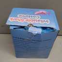 Inflatable Shark Costume Kids, Halloween Shark Inflatable Costumes Funny Blow up Costume for Boys Girls (6-12 Yrs, Blue)