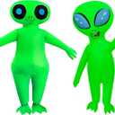 2 Packs Inflatable Alien Blow Up Costume Adult Inflatabe Suit for Halloween Party/Birthday/Carnival
