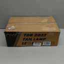 Dasbecan Right Passenger Side Tail Light Assembly Rear Lamp LED Type Non Sequential Compatible with 2022 2023 2024 2025 Toyota Tundra Replace 81550-0C130 (3 Pin)