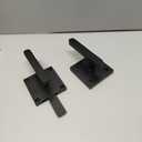 Sdstone Double Side Gate Latch,Heavy Duty Swinging Door Latch Gate Hardware for Wooden Fence,Gate Hardware for Left Inswing Outdoor Wooden Gates, Pool Gate, Backyard, Garden