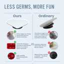 2 x Heart Shaped Blind Spot Mirrors for Cars  360 Adjustable Convex Side Mirrors for Blind Spot Detection  Cute Heart Design Stick-On Rearview Mirrors for Cars, SUVs & Trucks  Universal Fit