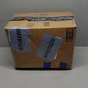 TWINNIS Super Soft Shaggy Rugs Fluffy Carpets 5x7 Feet, Indoor Modern Plush Area Rugs for Living Room Bedroom Kids Room Nursery Home Decor, Upgrade Anti-Skid Fuzzy Rug, Black and Grey, Pack 2