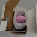 PRITECH Facial Cleansing Brush, Rechargeable Silicone Face Scrubber with Heat Massage End, Vibrating Exfoliator Scrubber for Deep Cleaning, Waterproof Face Brush for Women and Men (Pink)