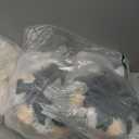 Briful Fake Floral Balls for Centerpieces - 2PCS 11.8" Large Faux Rose Flower Arrangement Silk Flower Bouquet for Home Wedding Party Anniversary Table Vase Flower Stand Decor(Champagne White)