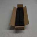 16 inch Drawer Slides 4 Pairs (8pcs) Full Extension Ball Bearing Drawer Rails Side Mount 3 fold Metal Dresser Runners for File Cabinet Trash Can Kitchen Wardrobe Glides 16" Black 100 LB Capacity