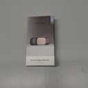 Leather Case for AirPods Pro 3 (3rd Gen 2025) with Adjustable Braided Lanyard, Luxurious Style Vegan Leather Protective Cover Case for AirPods Pro 3rd Generation, Rugged Hard Shell, White