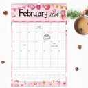 GuassLee Extra Large Wall Calendar 2026, 36"x 24" Jumbo Vertical Wall Planner 2026-2027 from January 2026 to June 2027,18 Months with Julian Dates and Notes for Office School Home Teacher Planning