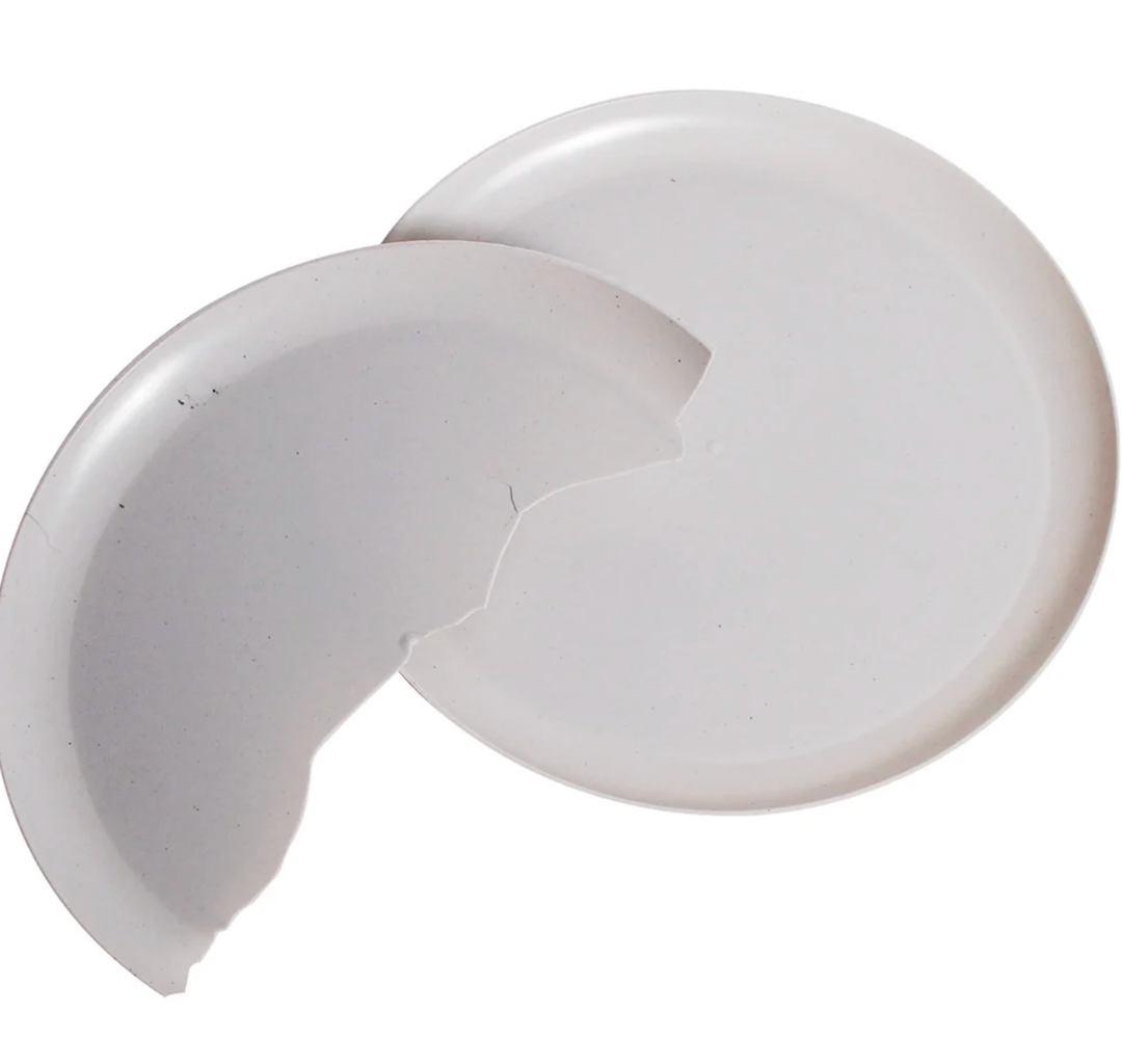 White Breakable Plates - 9" (250 Pcs.) - Shatter Impact Plates - Perfect for Carnival Booth and Fair Games