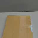 Fan&Ran Leather 3 Ring Binder, 1" Round Rings for 8.5"x11" Paper and Sheet Protectors, Interior Pockets & Snap Closure, Letter Size, Vintage Brown