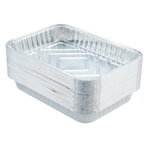 Waytiffer 20Pack Drip Pans Compatible with Weber Grills Spirit Gas Grills, Q Grills, Genesis and Genesis II LX 200 300 Series,Disposable Aluminum Foil BBQ Grease Trays, 8.5 x 6 Inch