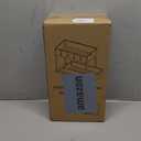 DEKAVA Cabinet, 2 Pack Under Sink Organizer, 2 Tier Sliding Bathroom Kitchen Organizer, Large White ABS Baskets, Easy Install & Clean