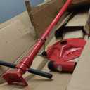 KUAFU Underhoist Support Stand 3/4 Ton Capacity 11.75 inch Base Dimeter Lifting from 53.75" - 80.25" Wide Jack Stand Supports Vehicle Components