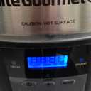 Elite Gourmet MST-900D 8.5Qt Digital Programmable XL Jumbo Slow Cooker, Adjustable Temp, Entrees, Sauces, Stews & Dips, Dishwasher Safe Glass Lid & Crock, Stainless Steel