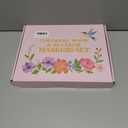 Adult Coloring Book Set with 36 Markers, Spiral Bound Floral & Animal Designs, Relaxing Creative Coloring Book for Adults, Mothers Day Gifts