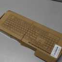 Typewriter Style Mechanical Gaming Keyboard LED Backlit Wired with Blue Switch Retro Round Keycap 104 Keys Keyboard (Pink 104Keys LED)