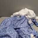 Pioneer Dress Women Colonial Costume with Bonnet Adult Long Colonial Floral Dress, M