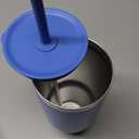 Hydro Flask Travel Tumbler with Handle, Lid and Straw - Insulated Stainless Steel in 40 Oz Cascade