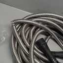 Bionic Steel PRO 100 Ft Garden Hose with Nozzle, Premium 304 Stainless Steel Metal Water Hose 100Ft Flexible Hose, Rust Proof, Lightweight, Heavy Duty, Crush Resistant Fittings, 500 PSI, 2025 Model