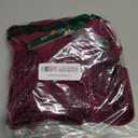 Blooming Jelly Womens High Waisted Bikini Set Tie Knot High Rise Two Piece Swimsuits Bathing Suits (Large, Dark Purple)