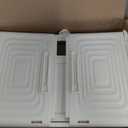 4 Tier Plastic Storage Bins with Lid 24QT, Stackable Storage Containers with Wheels, Folding Storage Boxes, Collapsible Storage Bins, Closet Organizers and Storage for Living Room,Office,Dorm