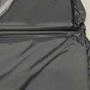 Portable Bathtub for Adults, Easy to Assemble Collapsible Bathtub 31.5"L x 26", Suitable for Travel, Camping and Outdoor Activities (Black, L)