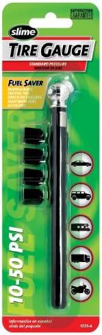 Slime 1023-A Pencil Tire Gauge, 10-50 PSI (2pcs)