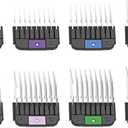Wahl Professional Animal Stainless Steel Attachment Guide Comb Set for Detachable Blade Pet, Dog, Cat, and Horse Clippers (3390-100)