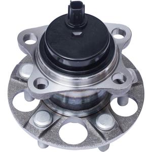 Rear Wheel Hub and Bearing Assembly Compatible With 2010 11 12 13 14 2015 Toyota Prius 2012-2015 Prius Plug-In AUQDD 512505 [5 Lug W/ABS]
