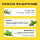 Herb Island 2-in-1 Nasal Stick Inhaler & Essential Oil Topical Rub, Refreshing Nose Inhaler Stick, VapoInhaler Wake Up Stick for Focus & Clear Breathing 5 Pack