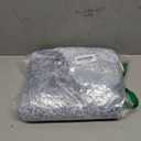 OLANLY Bathroom Rug Set 2 Piece, Soft Absorbent Microfiber Bath Mats and U-Shaped Contour Toilet Rug, Non-Slip, Machine Wash Dry, Plush Shaggy Bath Mats for Bathroom (24"x16"+24"x20", Blue)