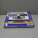 Basketball Hoop Indoor for Kids(4-12 Years Old), Over The Door Basketball Hoop with Scoring, Countdown and Music Accompaniment, Christmas Toys (blue)