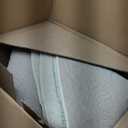 Castage Round Rug 9ft,Large Boho Circle Area Rugs for Bedroom Living Room,Beige Washable Vintage Bohemian Distressed Oriental Floral Carpet Non Slip