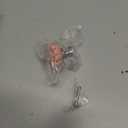 uxcell 2pcs Toilet Button Pusher, Toilet Tank Button, Crystal Toilet Flush Button Helper Pusher for Women Long Nail Pink