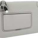 ECCPP 268-11645L Left Driver Side Sun Visor with Mirror Fit for Nissan for Sentra 2013 2014 2015 2016 2017 2018 2019, for Nissan for LEAF 2012-2016 with Sunroof 26811645L (Gray)