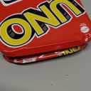 Mattel Games UNO Card Game in Travel & Storage Tin for Kid, Adult & Family Nights & Parties, Color Blind Accessible & Customizable Deck 