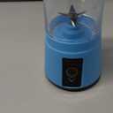 Cordless Personal Size Portable Blender - 380Ml Blender Smoothies and Shakes, BPA Free Traveling Juice Cup with Powerful Blending, Freshly Squeezed in Sports/Travel/Home (Blue)