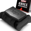 GRILLART Grill Brush Bristle Free, Replaceable BBQ Cleaning Pad (No Handle), Safe Replacement Cleaning Pad/Head for Cast Iron/Stainless Steel Grates  Dark Black