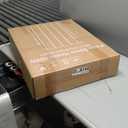 Electric Wall Heater for Indoor Use 700W Adjusting Thermostat Convection Space Heater Freestanding with Wheels Plug-in Electric Panel Heater Easy Control Knob Switch, Safety Features