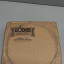 Lodge 6 Quart Pre-Seasoned Cast Iron Camp Dutch Oven with Lid - Dual Handles - Use in the Oven, on the Stove, on the Grill or over the Campfire - Black + Parchment Paper Dutch Oven Liners 7 x 5 x 1